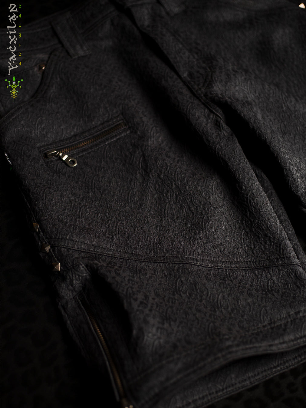 Flying Short Men / Japanese Jaquard - BLACK ROYAL