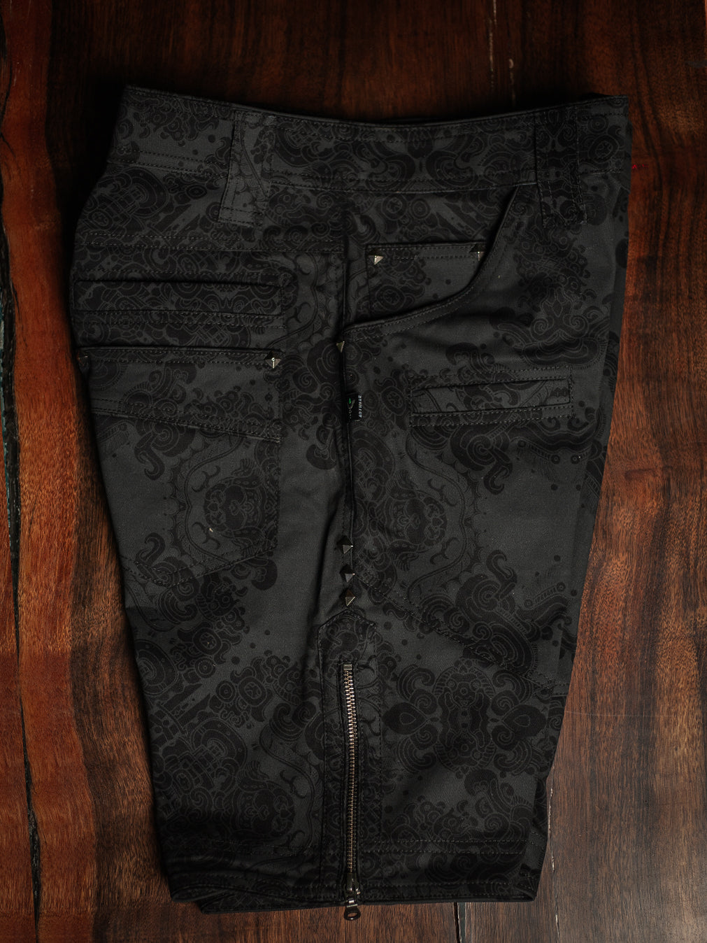 Flying Short Men / Cotton Stretchy - Blak MAYAN CODEX