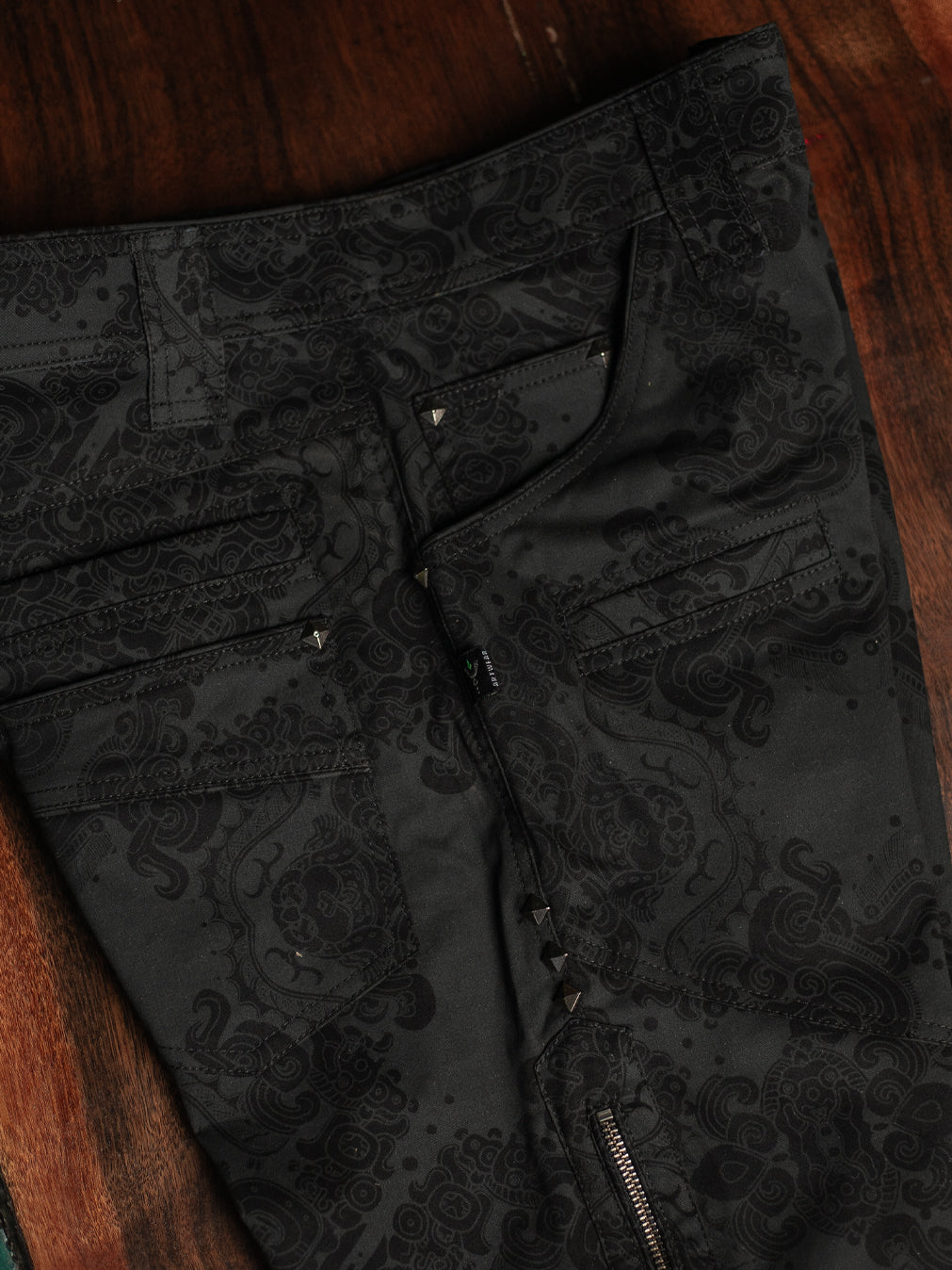 Flying Short Men / Cotton Stretchy - Blak MAYAN CODEX