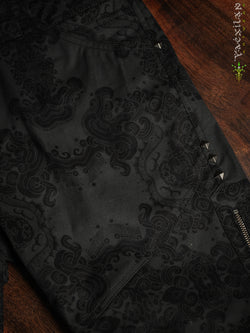 Flying Short Men / Cotton Stretchy - Blak MAYAN CODEX