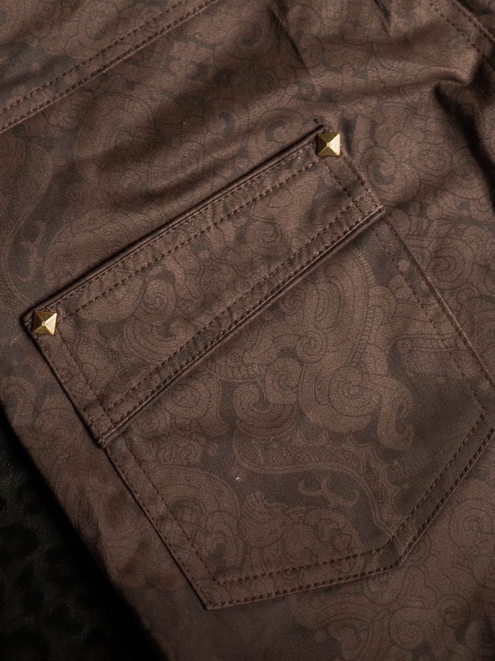 Flying Short Men / Cotton Stretchy - Brown MAYAN CODEX