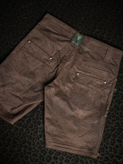Flying Short Men / Cotton Stretchy - Brown MAYAN CODEX