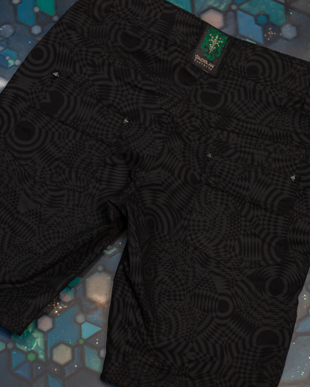 Flying Short Men / Cotton Stretchy - WIERD NOISES Black