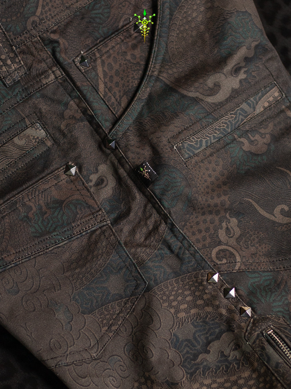 Flying Short Men / Cotton Printed - DRAGONS