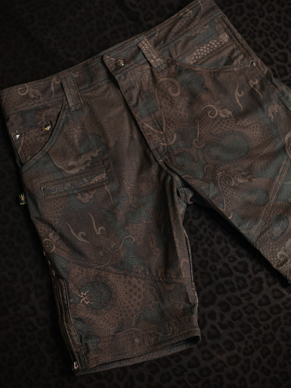 Flying Short Men / Cotton Printed - DRAGONS