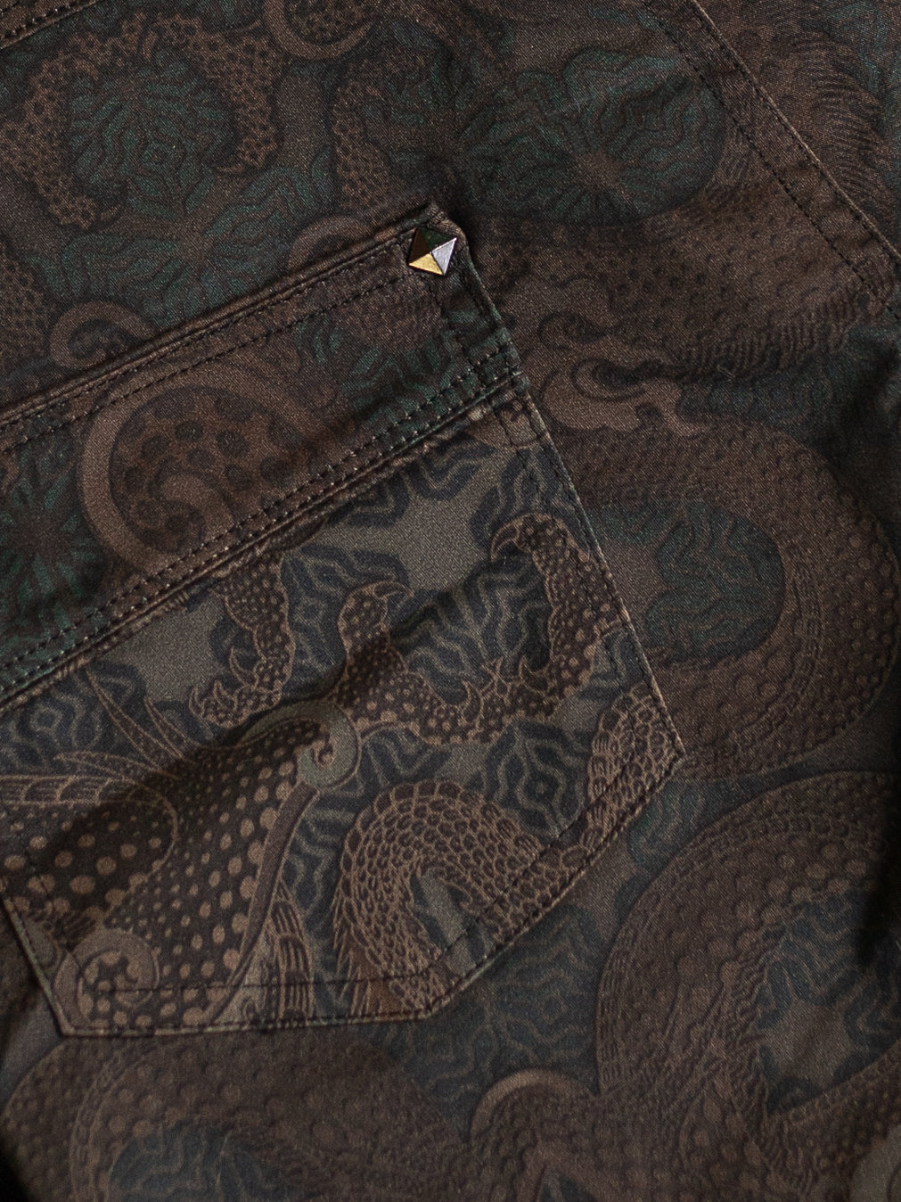 Flying Short Men / Cotton Printed - DRAGONS