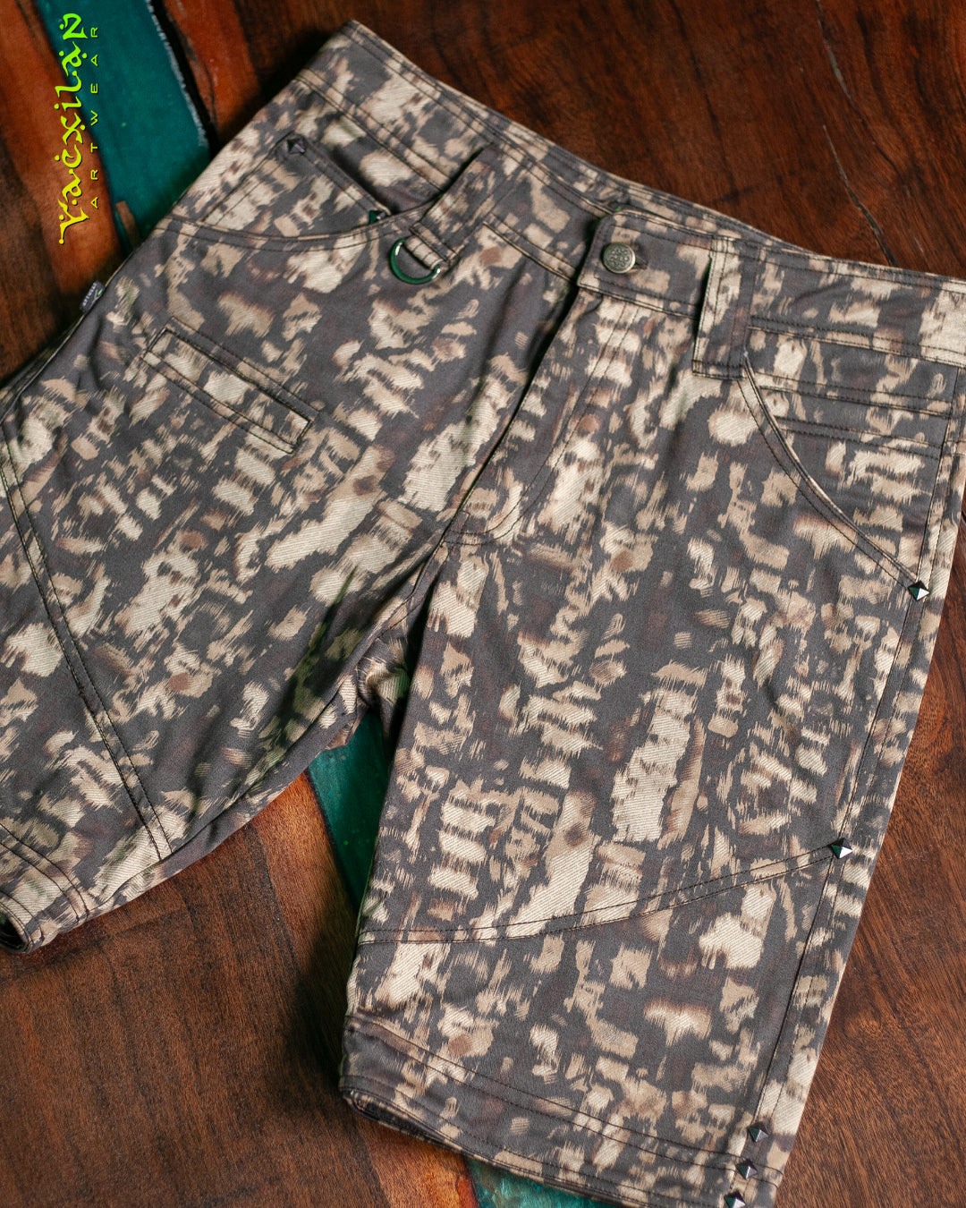 Flying Short Men / Stretchy Cotton - WILDCAMO