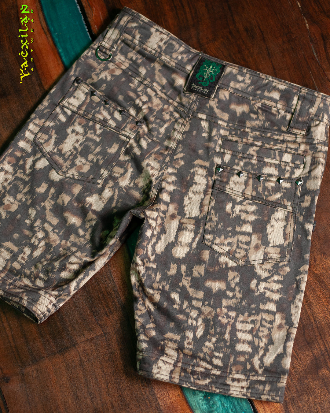 Flying Short Men / Stretchy Cotton - WILDCAMO