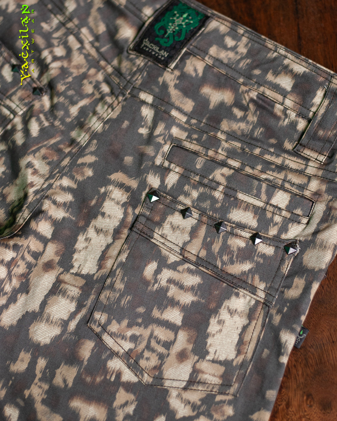 Flying Short Men / Stretchy Cotton - WILDCAMO