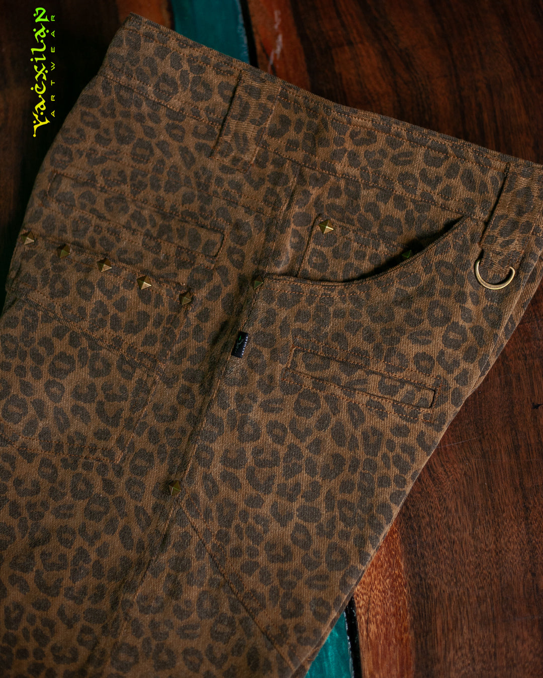 Flying Short Men / Stonewashed Denim - LEO PARDO