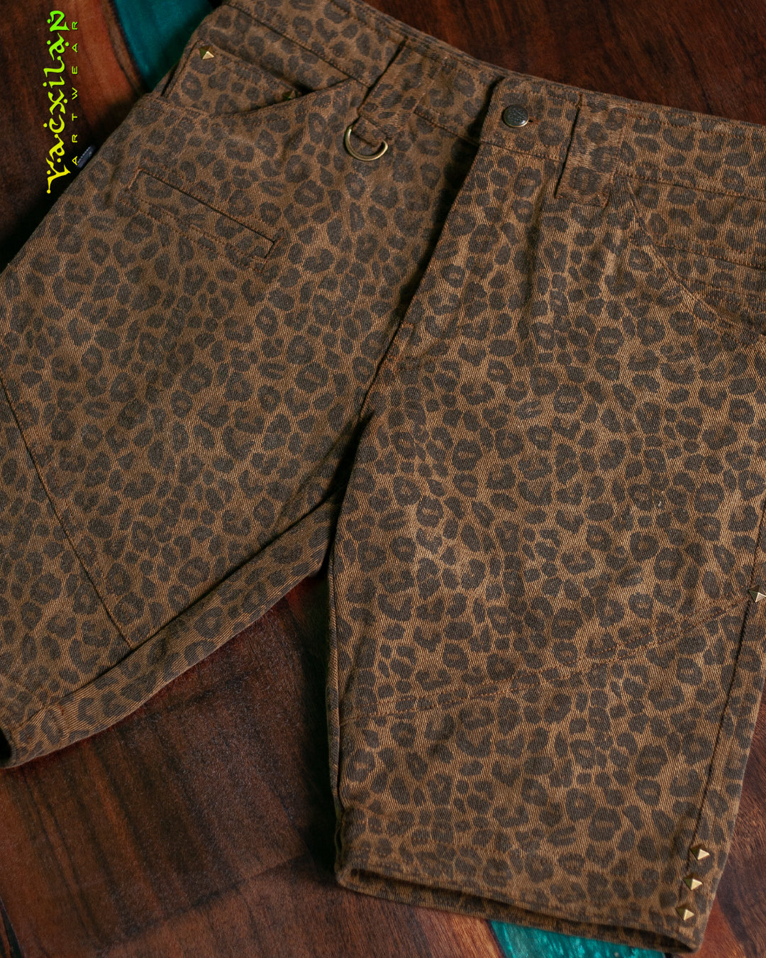 Flying Short Men / Stonewashed Denim - LEO PARDO