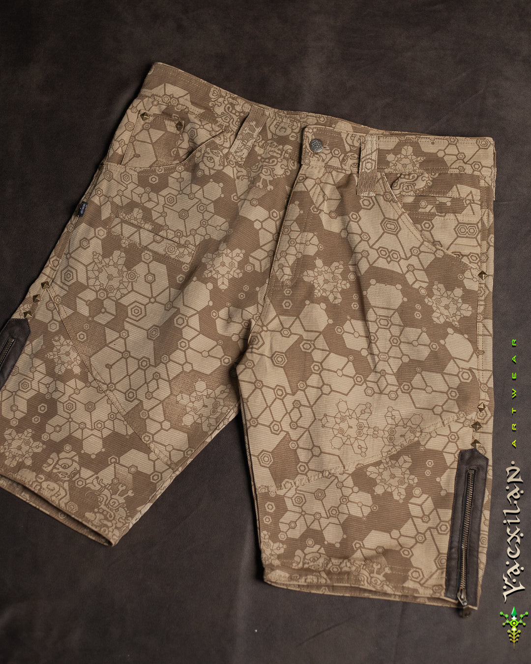 Flying Short Men / Japanese Ribbed - Sand SHAMANKA