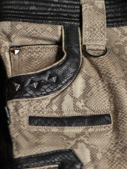 Flying Short Men / Twill Fake Leather Patches - KINGKOBRA -BOA