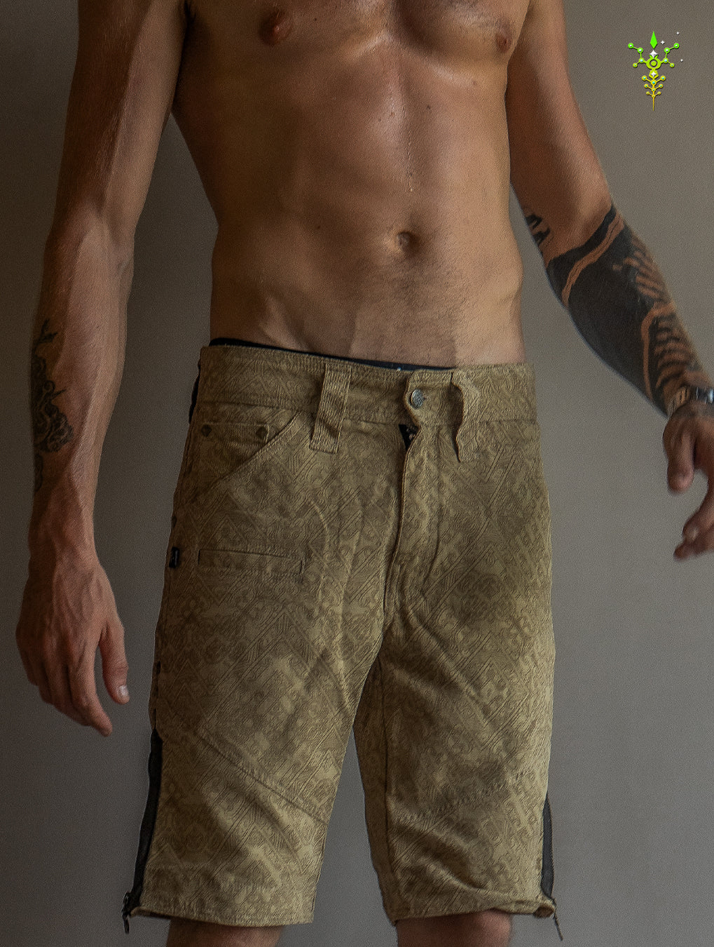 Flying Short Men / Japanese Ribbed - Sand MAYAZ
