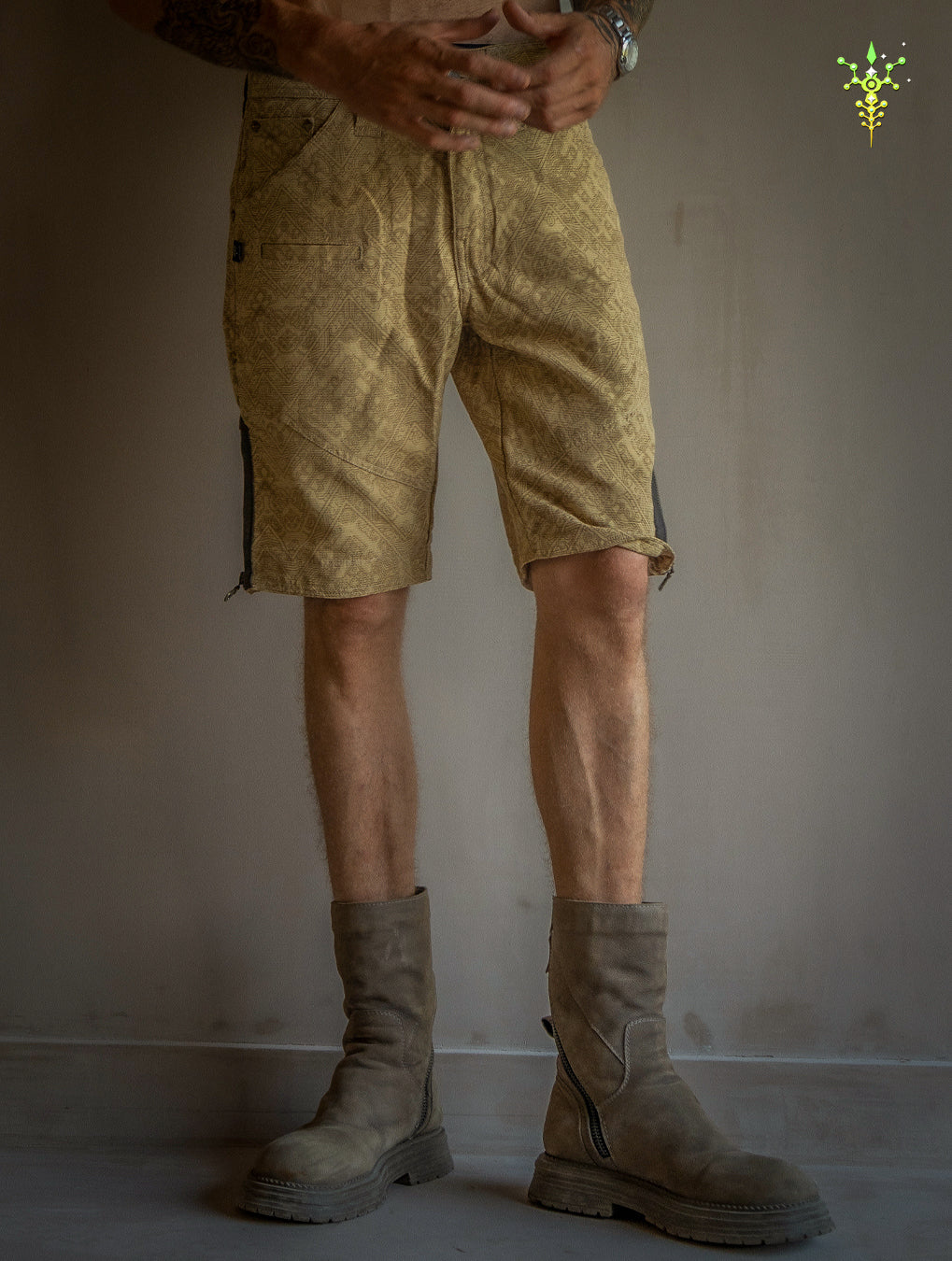 Flying Short / Japanese Ribbed - Sand MAYAZ