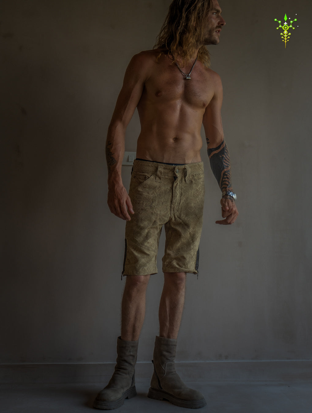 Flying Short Men / Japanese Ribbed - Sand MAYAZ
