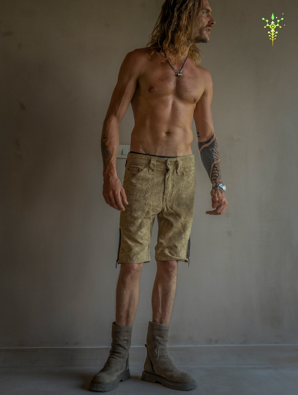Flying Short / Japanese Ribbed - Sand MAYAZ