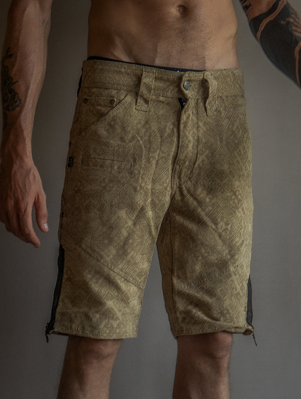 Flying Short Men / Japanese Ribbed - Sand MAYAZ