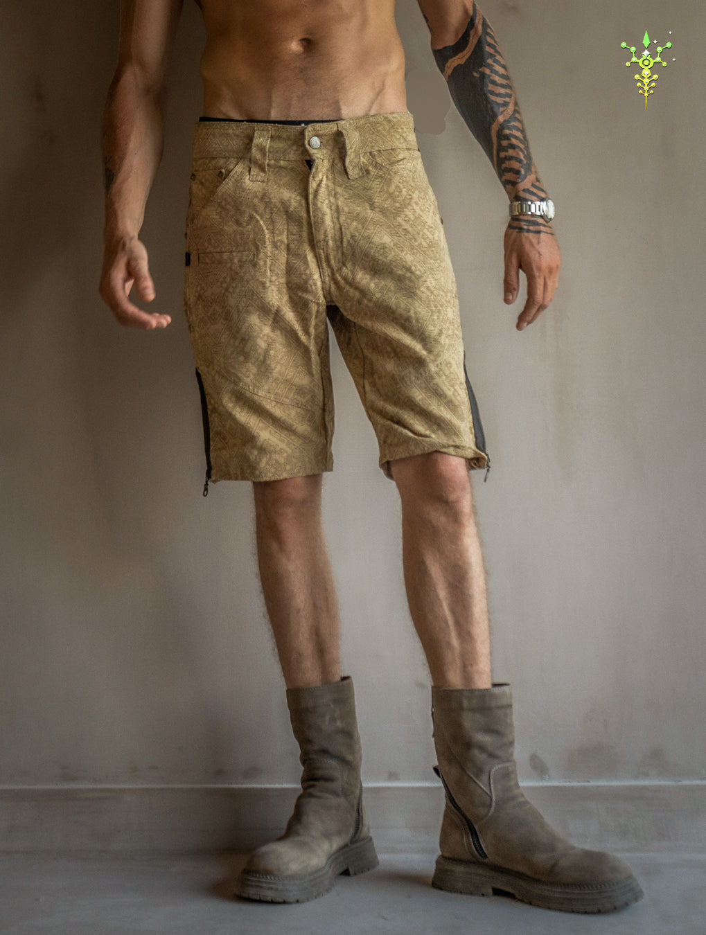 Flying Short / Japanese Ribbed - Sand MAYAZ