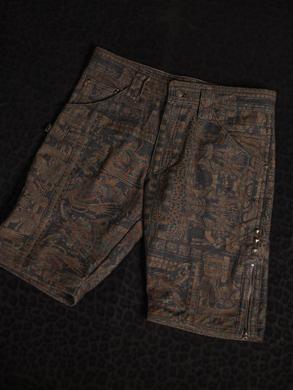 Flying Short Men / Linen AOP - ELDERS