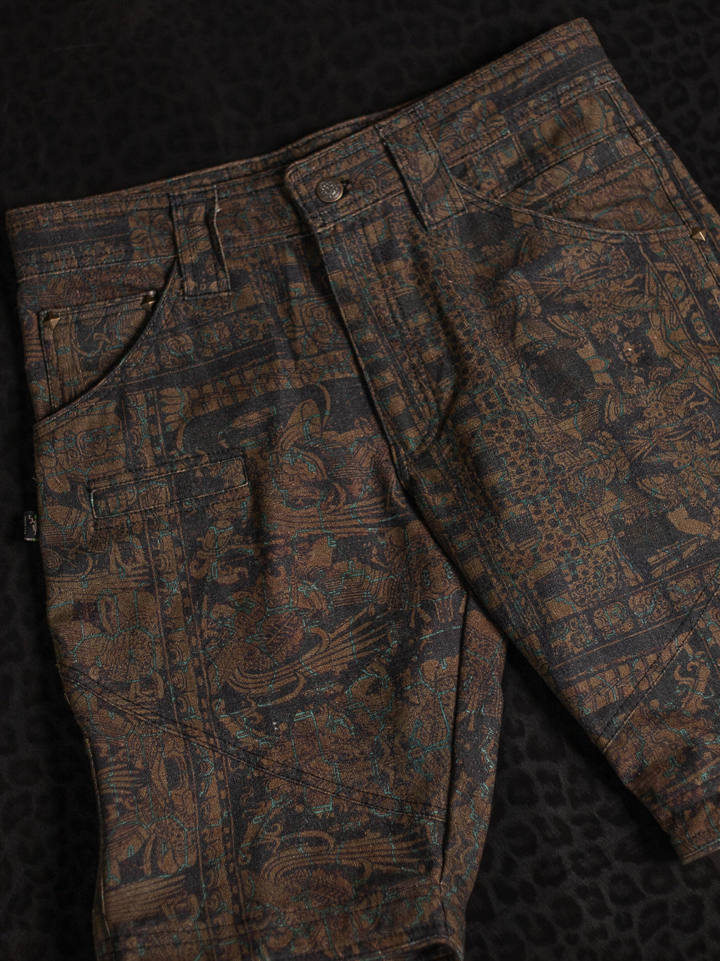 Flying Short Men / Linen AOP - ELDERS