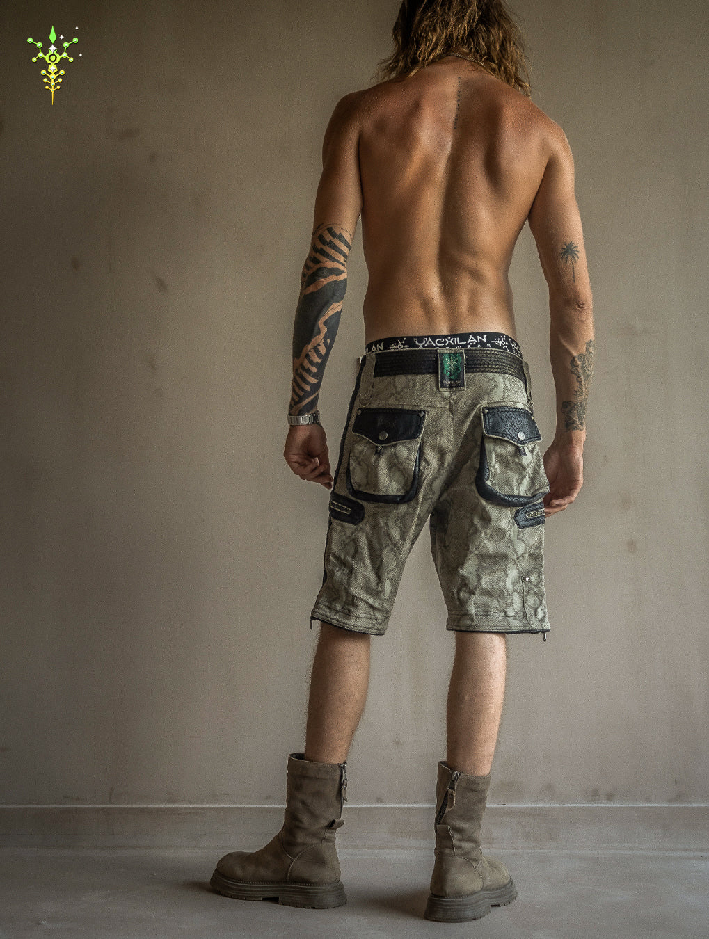 Flying Short / Twill Fake Leather Patches - KINGKOBRA -BOA