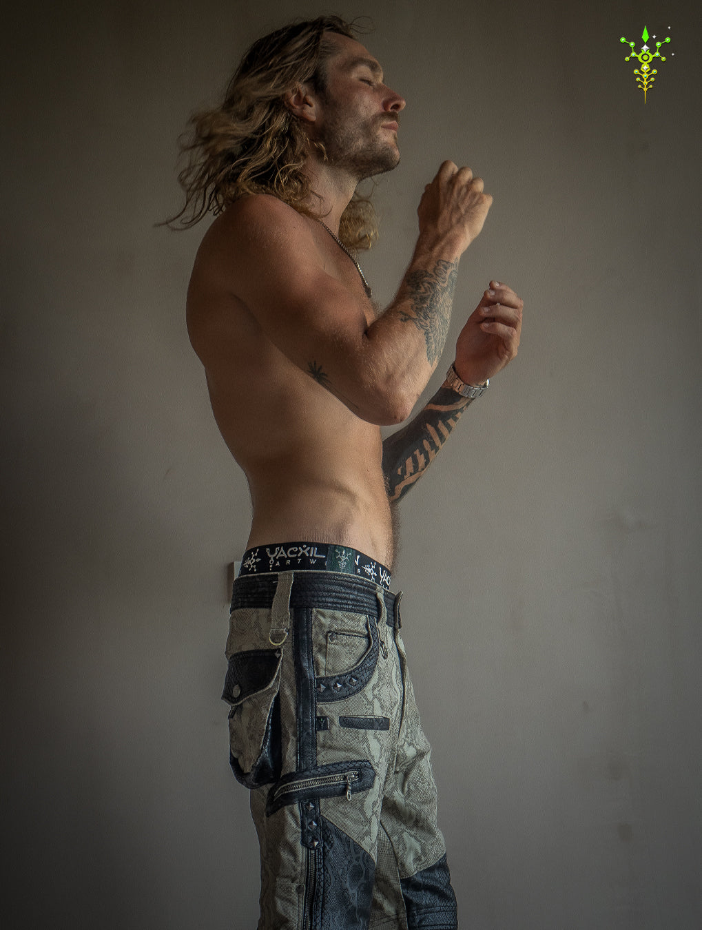 Flying Short Men / Twill Fake Leather Patches - KINGKOBRA -BOA