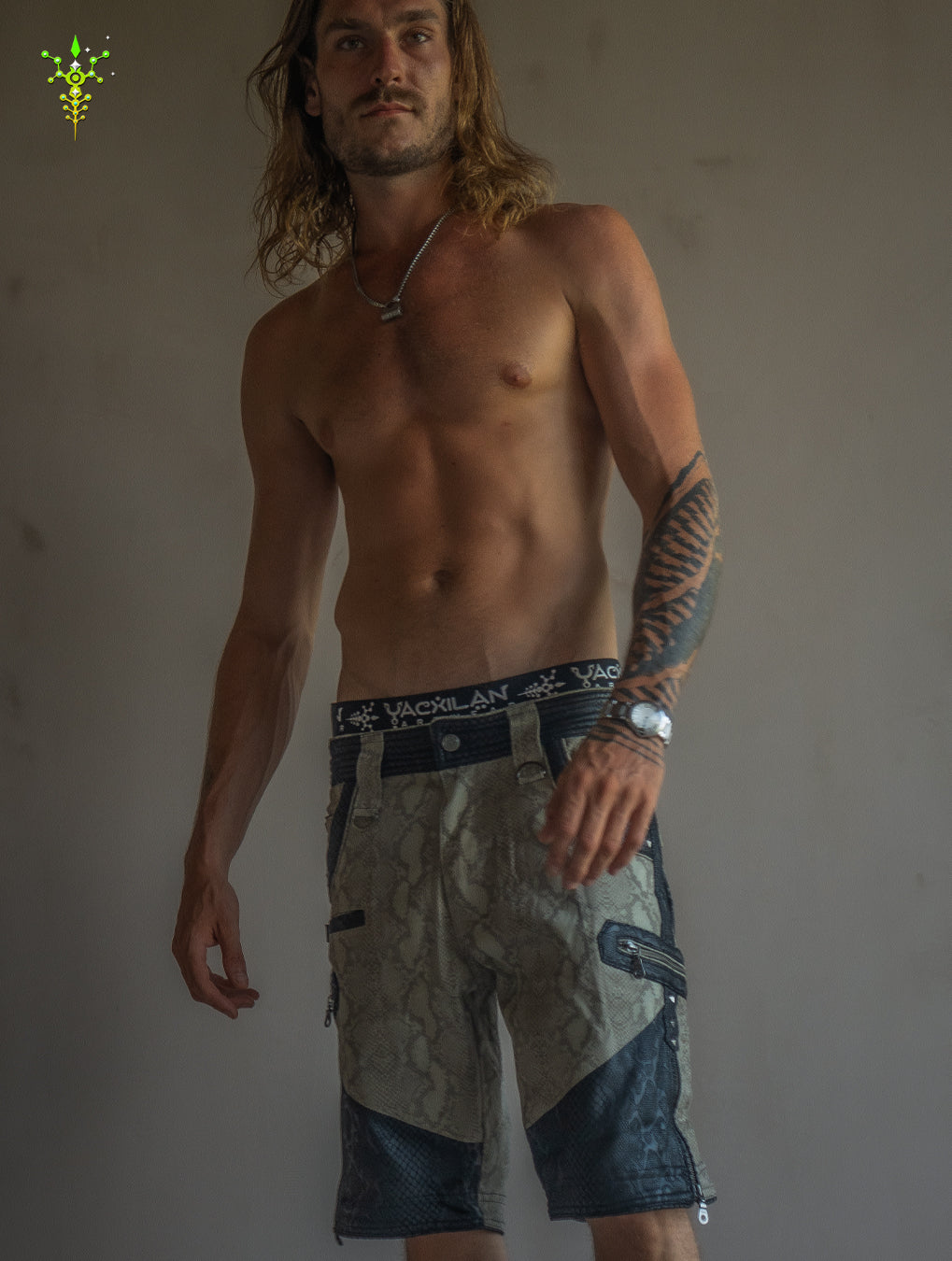 Flying Short Men / Twill Fake Leather Patches - KINGKOBRA -BOA
