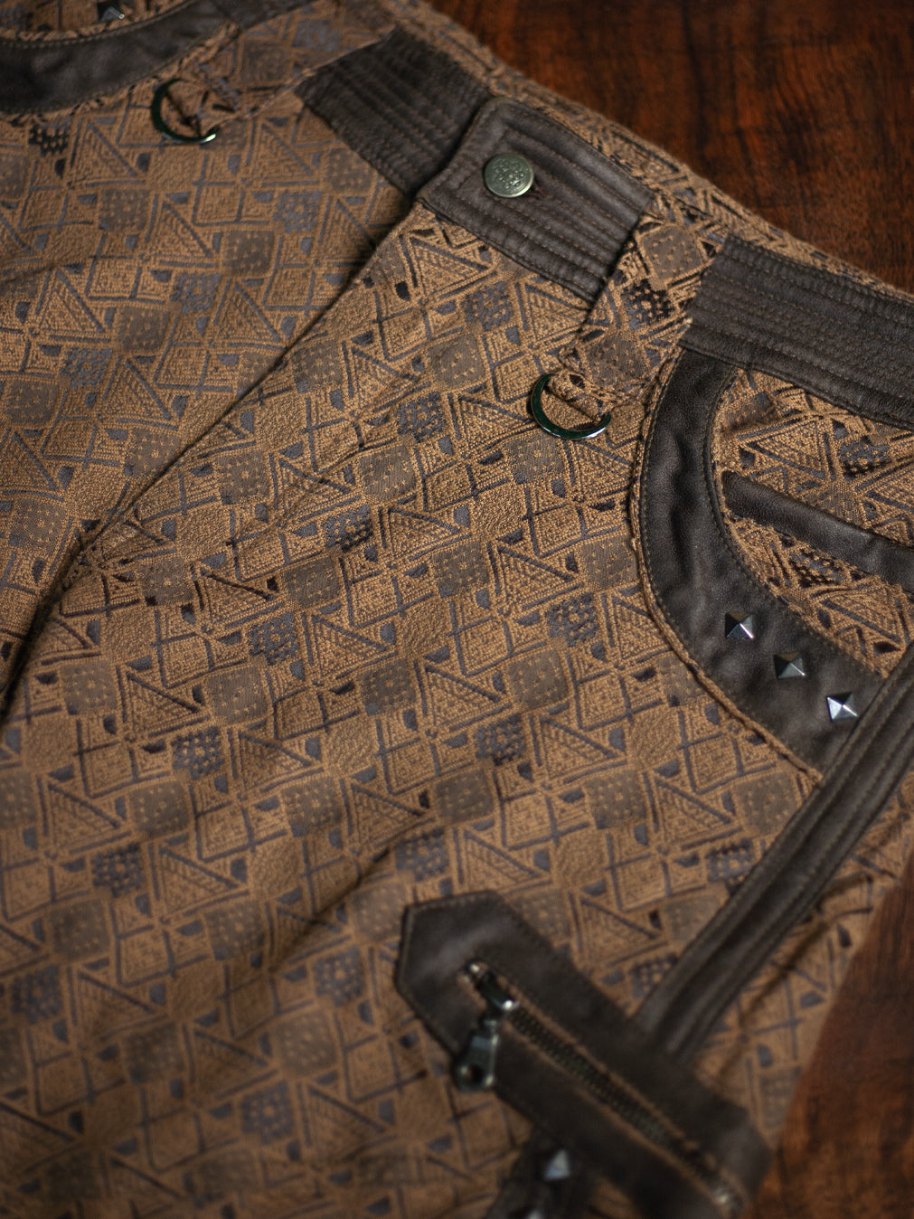 Flying Short Men / Japanese Jaquard - DESERT PYRAMIDS New