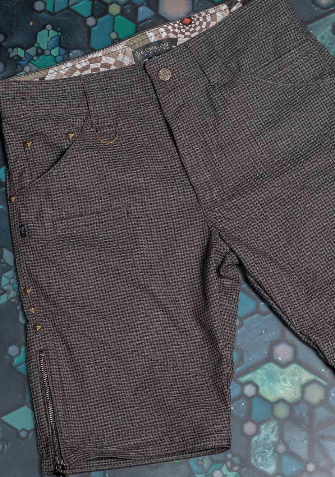 Flying Short / Cotton - PEPPER CHECKERS Matzokio
