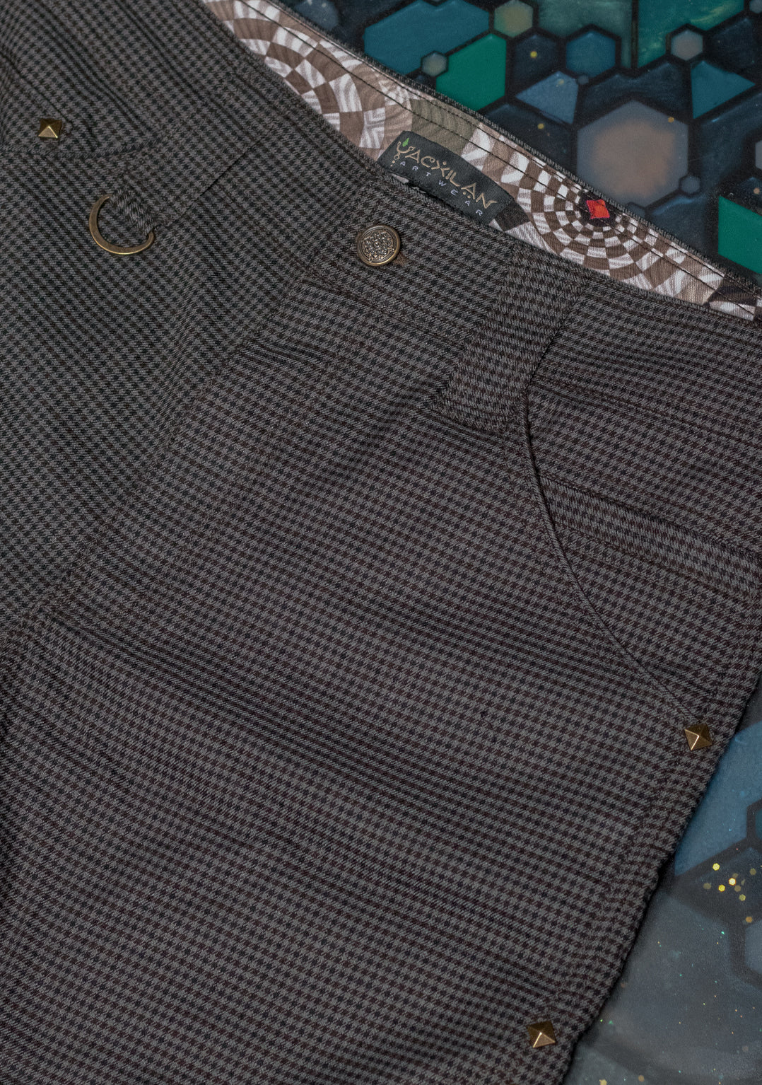 Flying Short / Cotton - PEPPER CHECKERS Matzokio