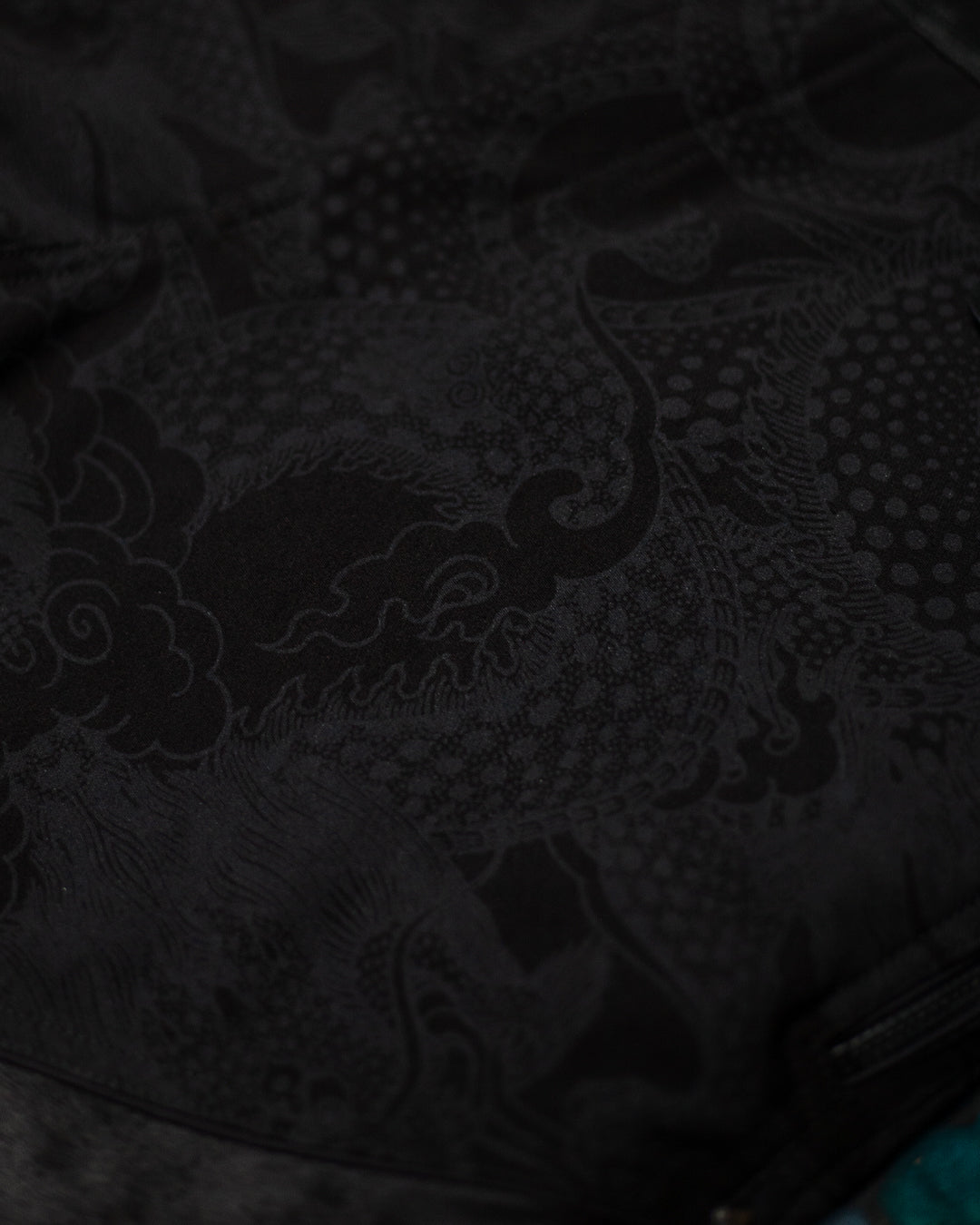 Flying Short Men / TR Fake Leather Patches - BLAK DRAGONS Leopard