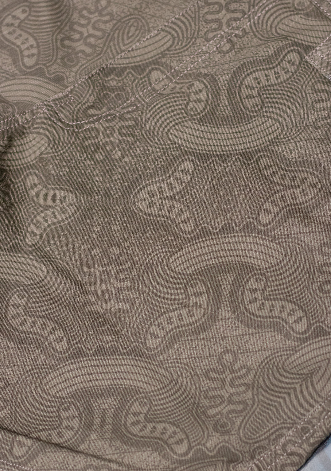 Flying Short Men / Twill Printed - Twill Earth MYCELIUM Matzokio