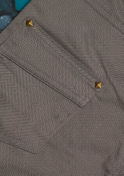 Flying Short Men / Twill Stretchy -  Grey DMTICIOUS Dragons