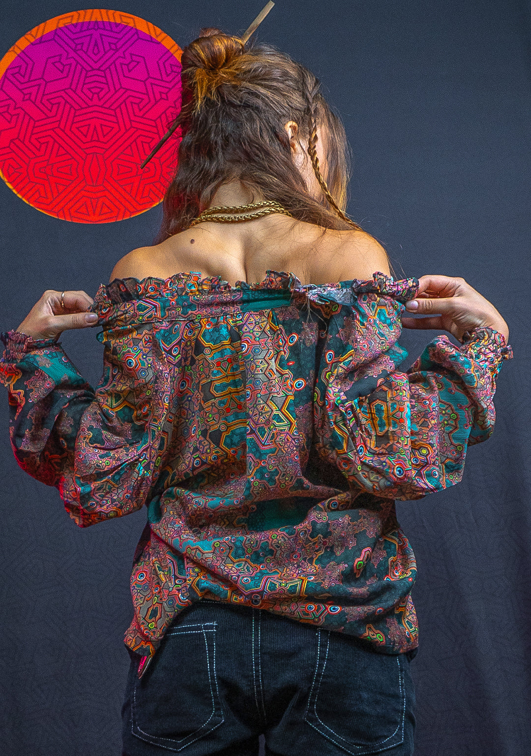 Shirt Woman Longsleeve Frufru / Bio Farms Bamboo - ATLANTHEON