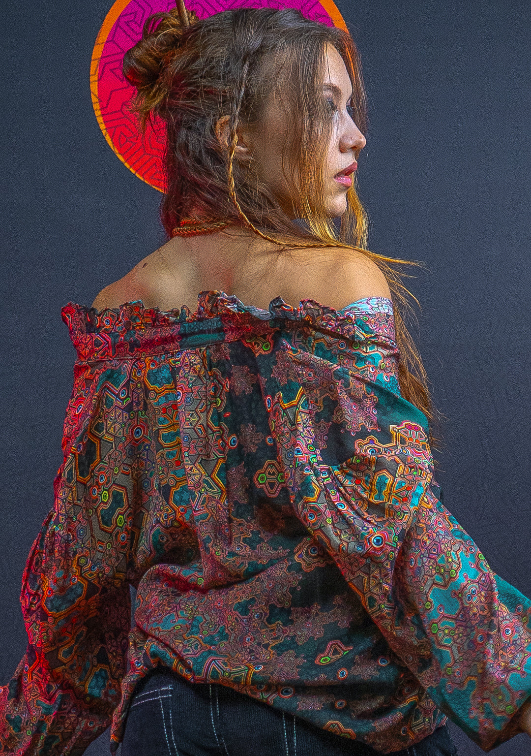 Shirt Woman Longsleeve Frufru / Bio Farms Bamboo - ATLANTHEON