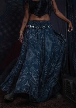 Gipsy Low Waist Long Skirt / Bamboo - DARK SANDOKAN