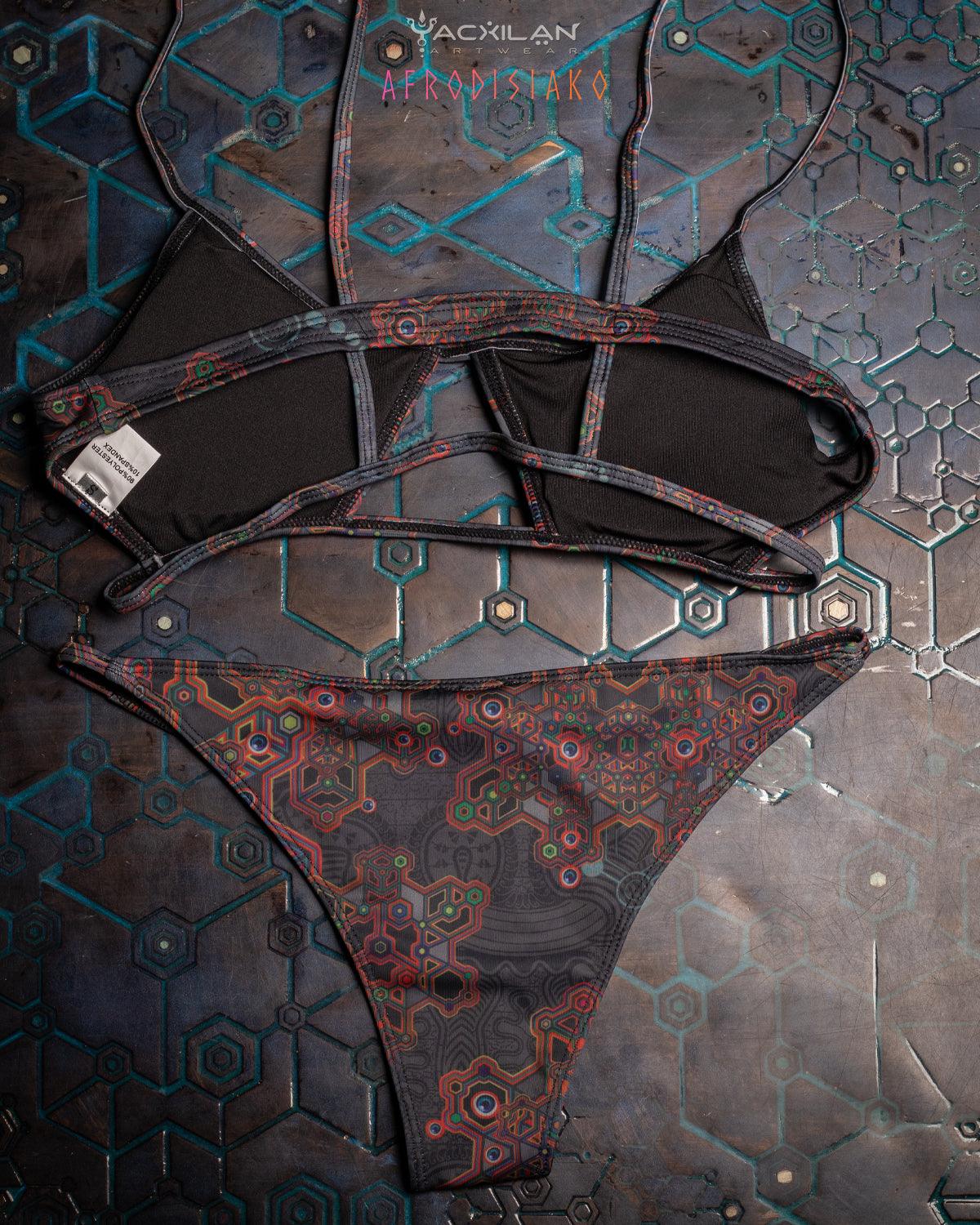 Swimsuit / Bikini HalfMoon- AFRODISIAKO - Yacxilan Artwear