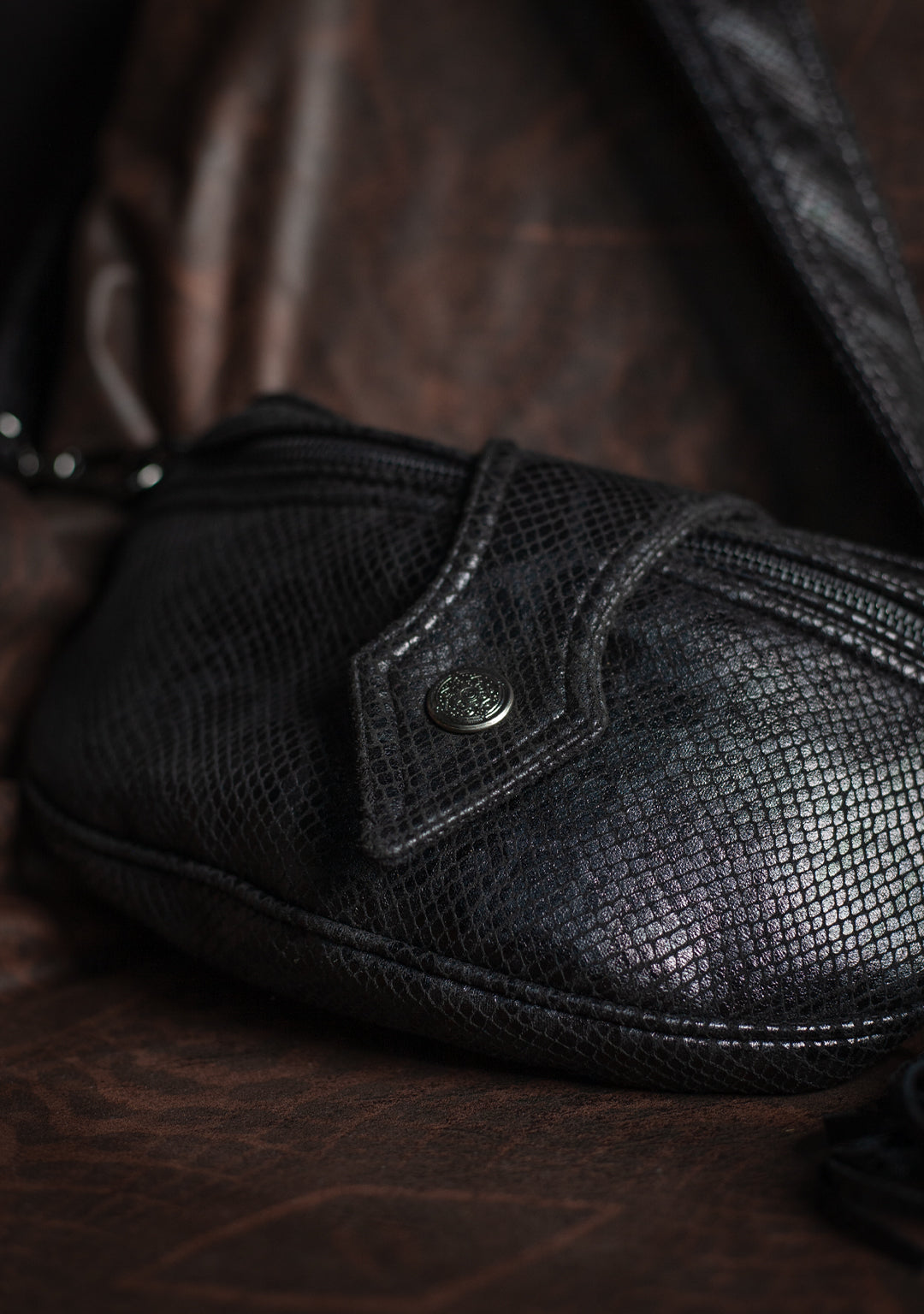 Hand Bag / Fake Leather - BLAK MAMBA