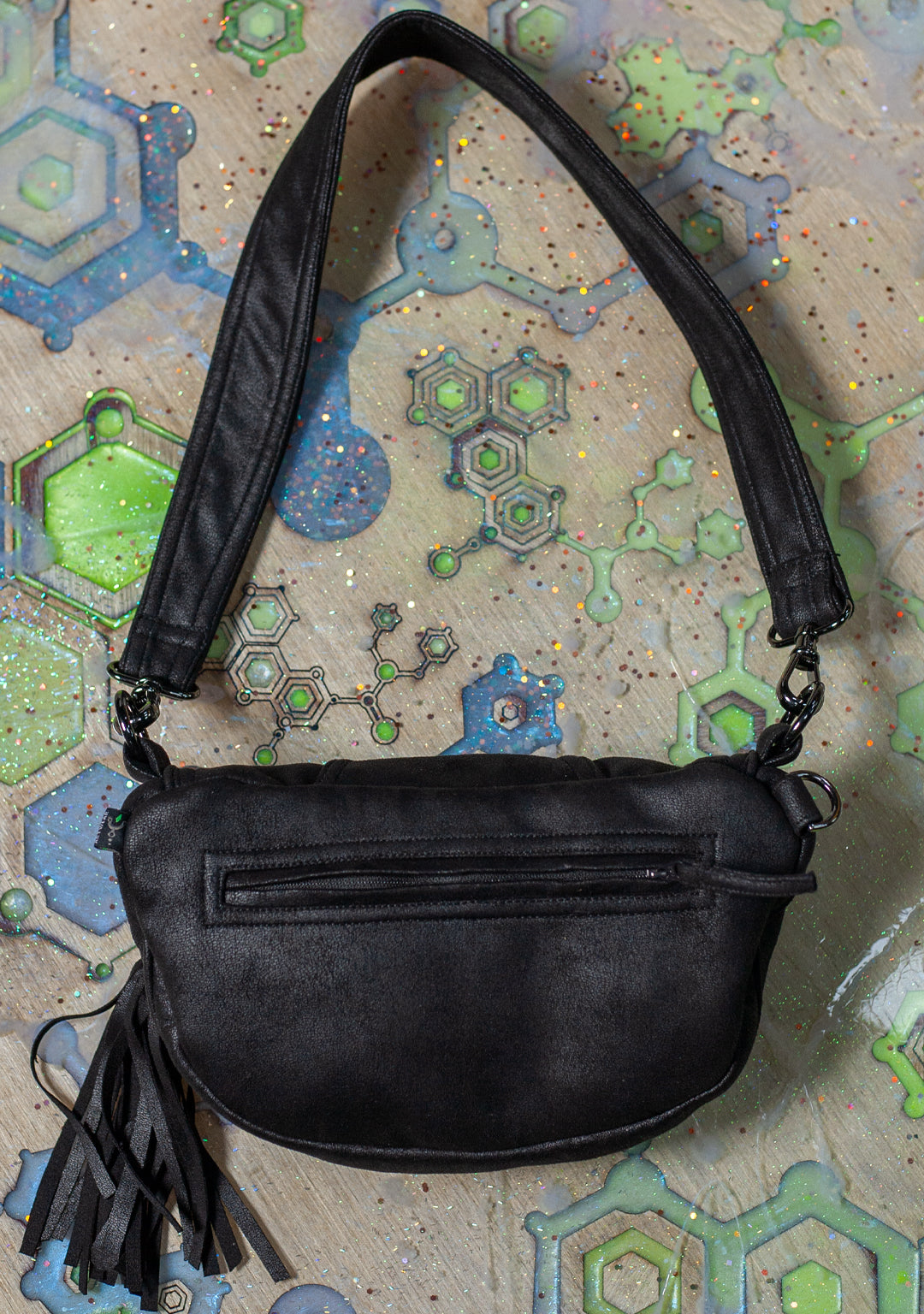 Hand Bag / Fake Leather - BLAK Rider