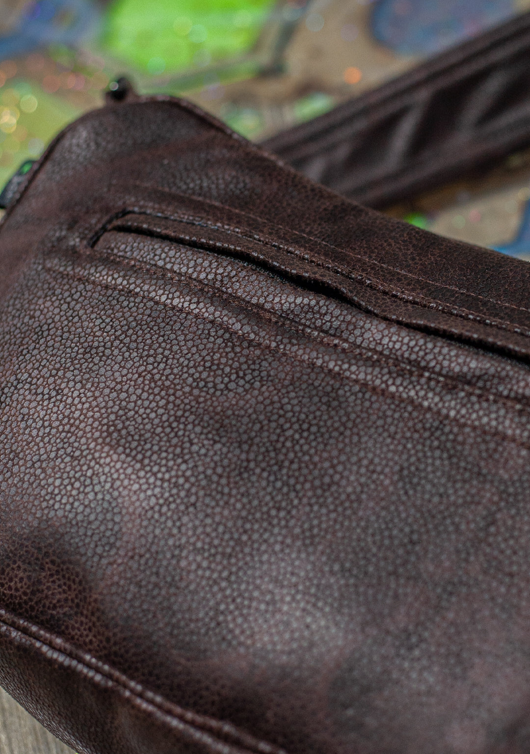 Hand Bag / Fake Leather - Brown MAGIC KARPET