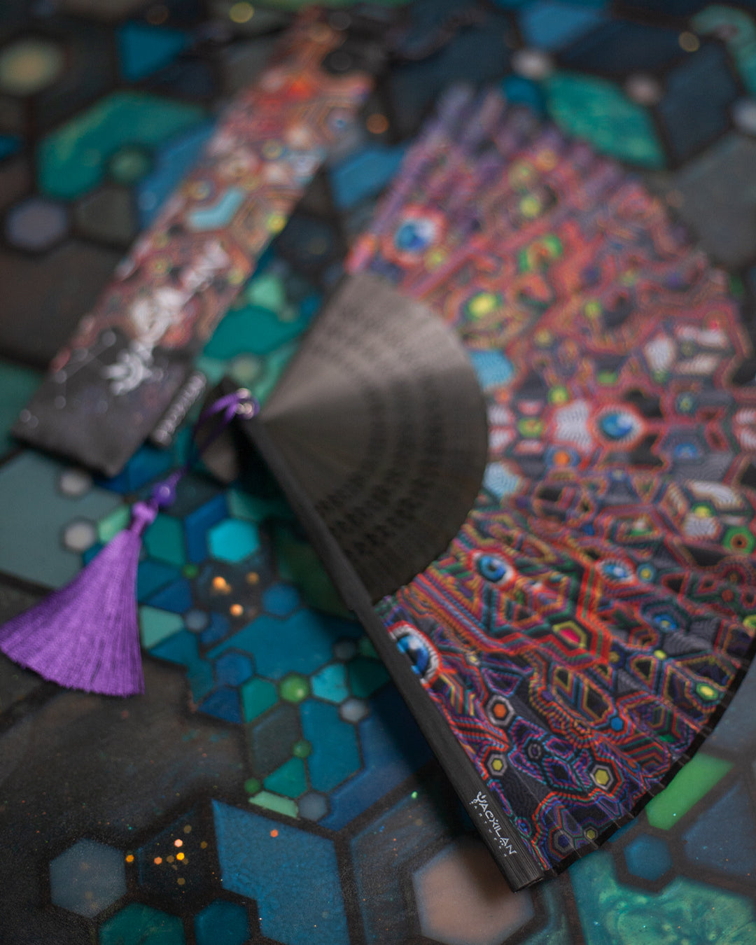 Hand Fan / Bamboo - CORALBLAST