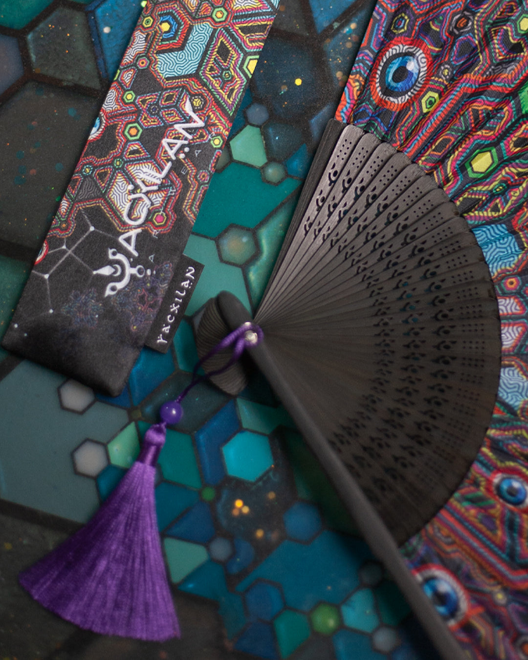 Hand Fan / Bamboo - CORALBLAST