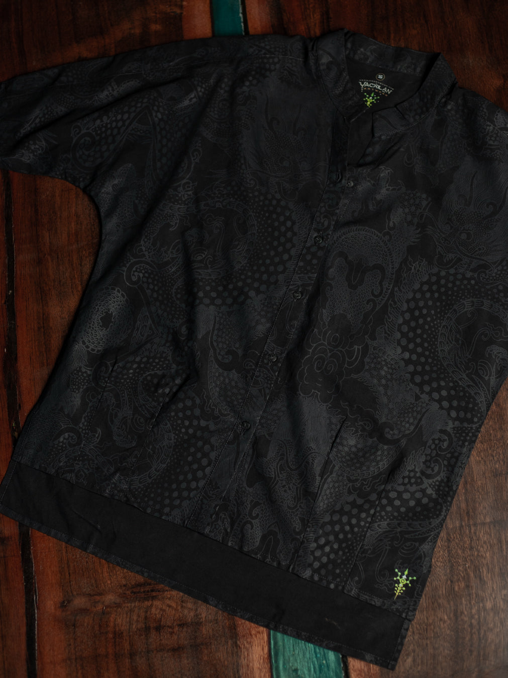 Shirt Woman Hiphop / Silk - BLAK DRAGONS