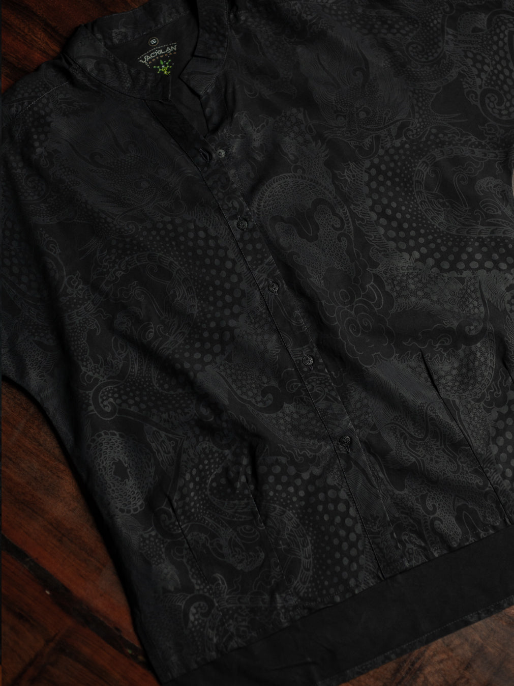 Shirt Woman Hiphop / Silk - BLAK DRAGONS