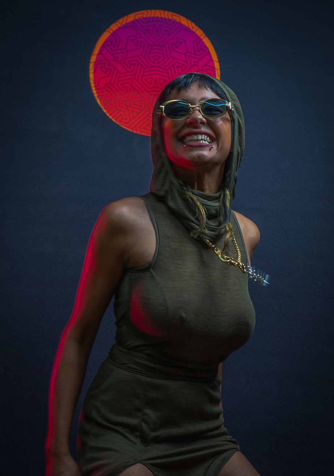 Long Dress / Knits - Double Slant SHARK