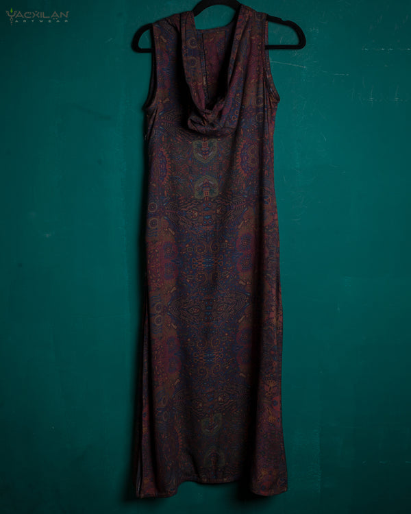 Hooded Long Dress Woman / Viscose - NEIRIKA