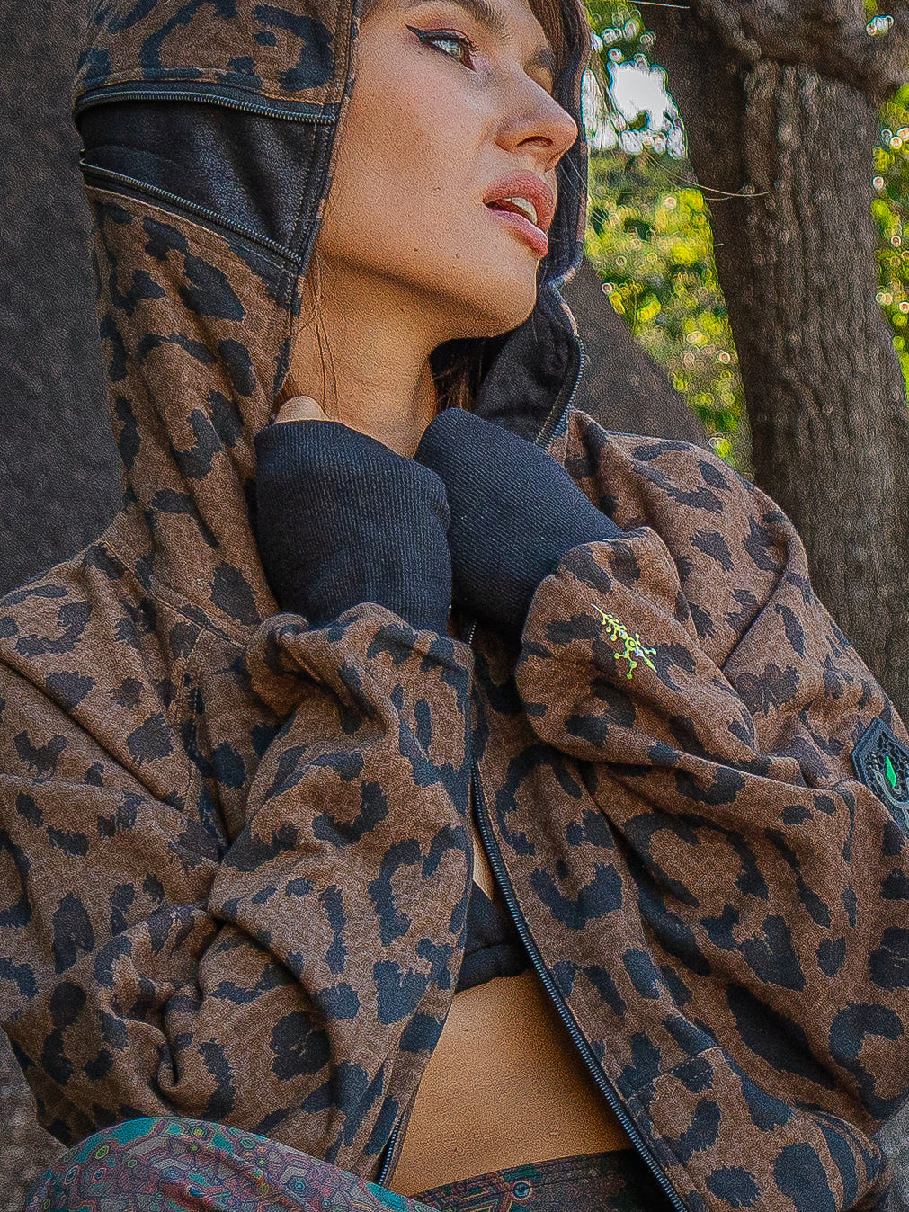 Hoodie Men NEPTUNE / Cotton Fleece - LEOPARDUS