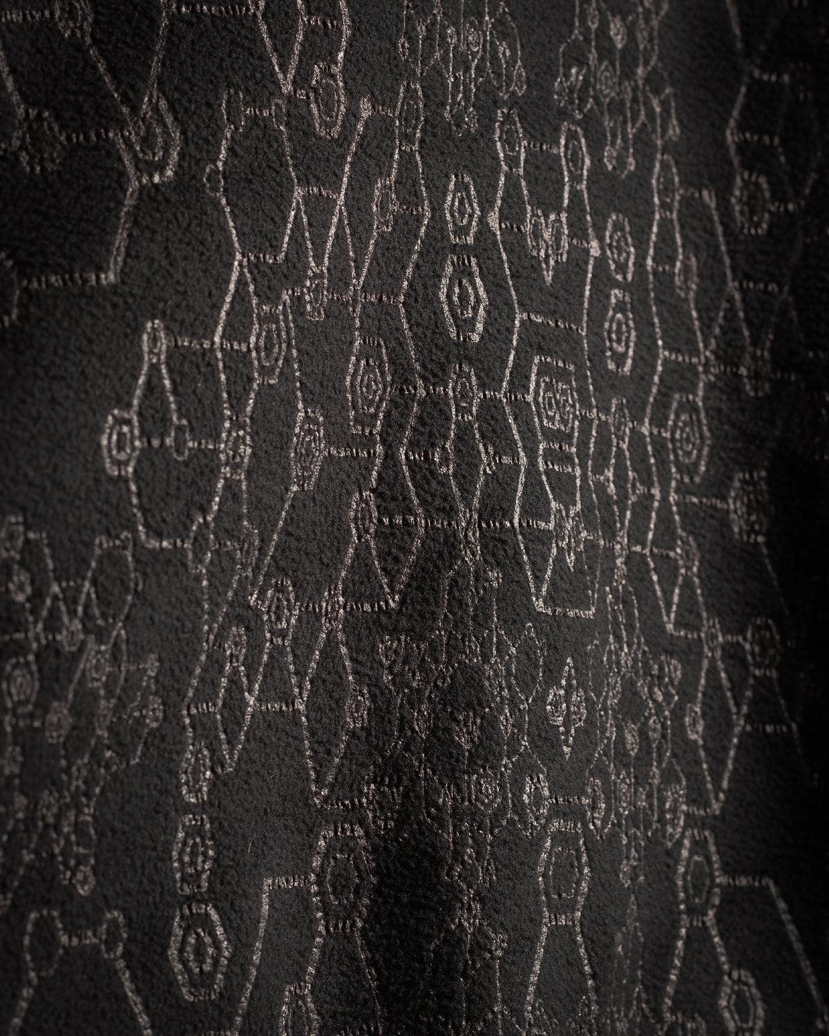 Hoodie Men / Polar Fur - Black SHAMANKA - Yacxilan Artwear