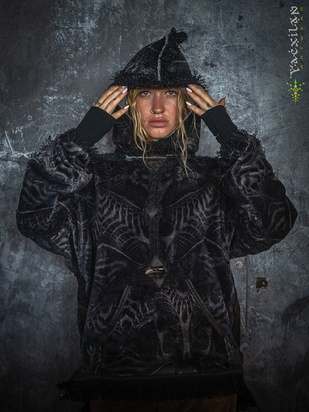 Hoodie Men SHAMANIK / Ultra Polar - SANDOKAN ASH